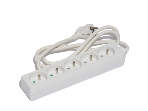 Bloc 5 prises Schuko