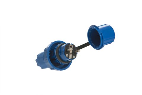 Fiche mâle NF 250V IP66-68