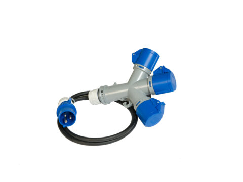 Prolongateur Industrie  3 sorties - 250V