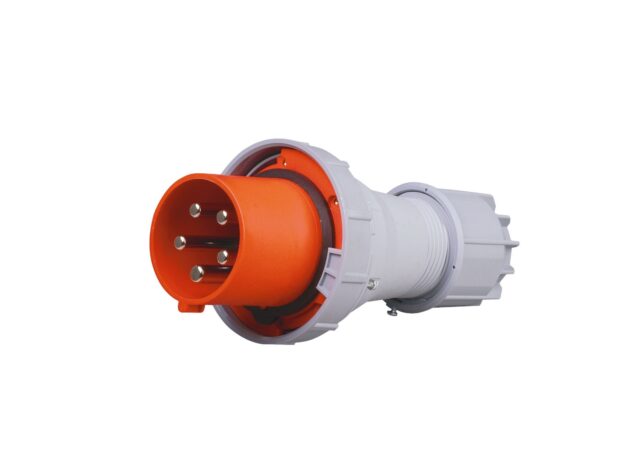 Fiche mâle P17 - 63A  / 125 avec Pilot – Image 2