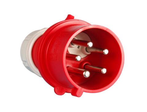 Fiche mâle P17 - 32A  à inverseur de phase